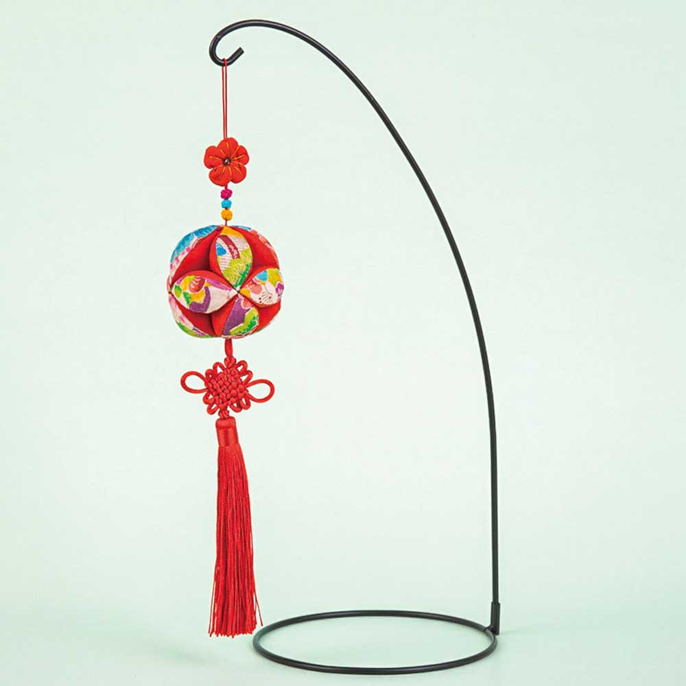 七宝まり吊るし飾り［スタンドつき］