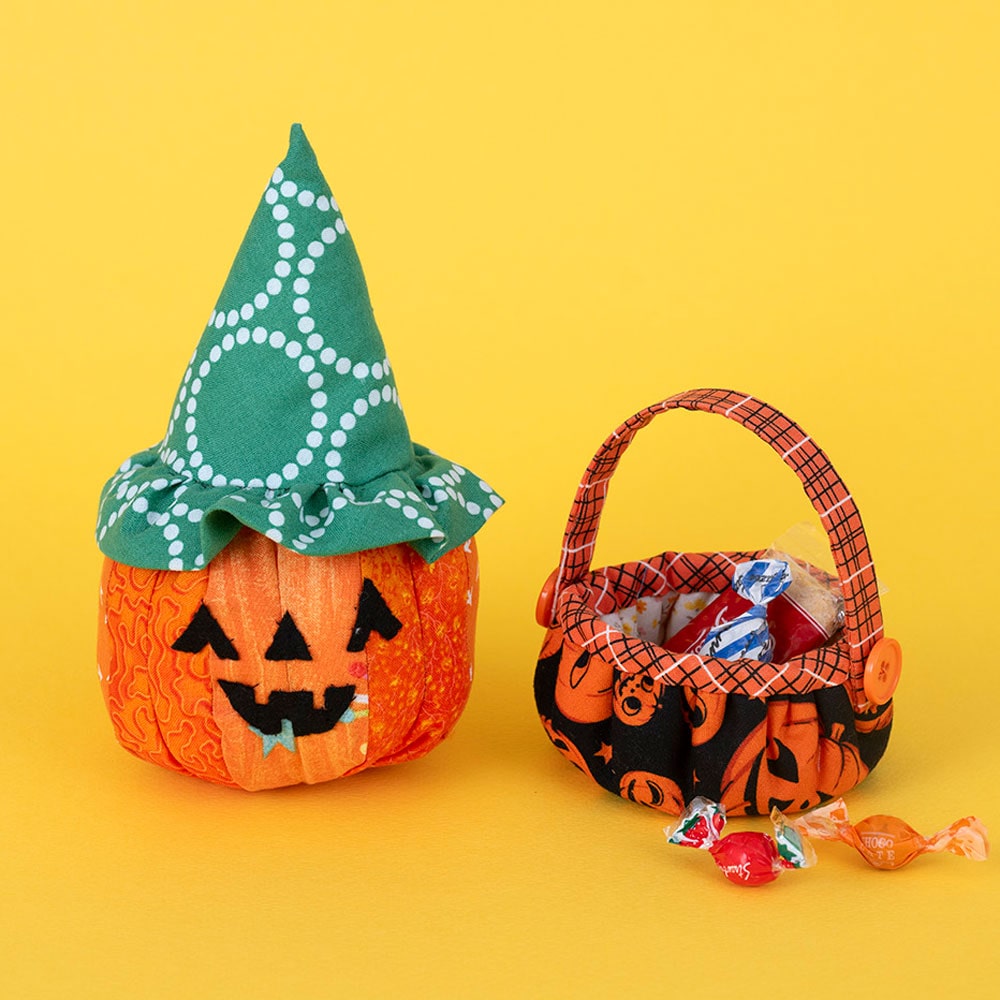 かぼちゃ君とハロウィンバスケット