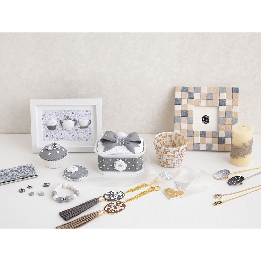 【オーブン粘土通信講座】クレイクチュール資格講座