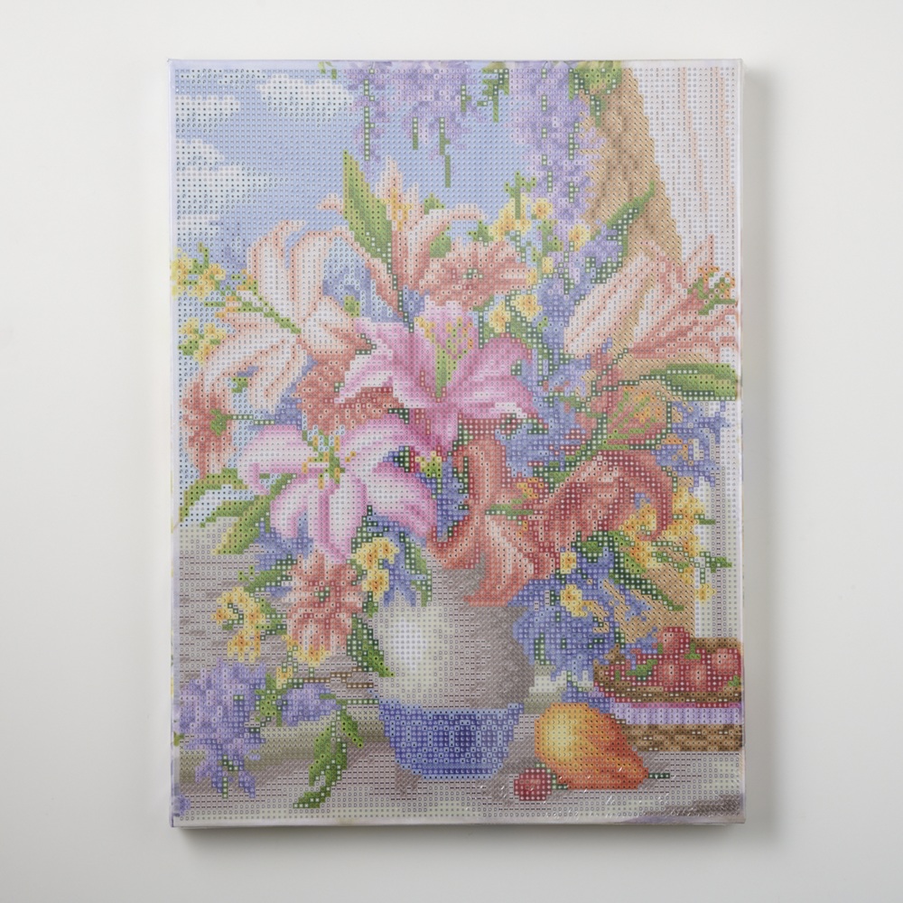 ダイヤモンドフィックス　窓辺のユリ