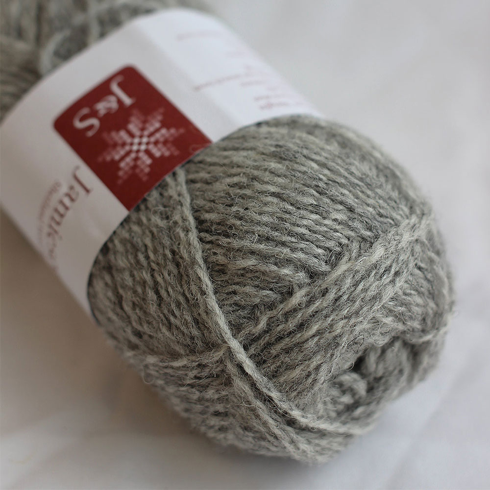 Jamieson＆Smith 2ply Jumper Weight ジェイミソン＆スミス2プライ（203）ライトグレー