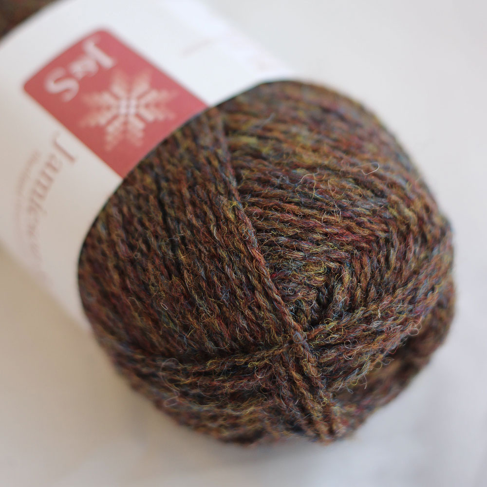 Jamieson＆Smith 2ply Jumper Weight ジェイミソン＆スミス2プライ（FC58）茶色