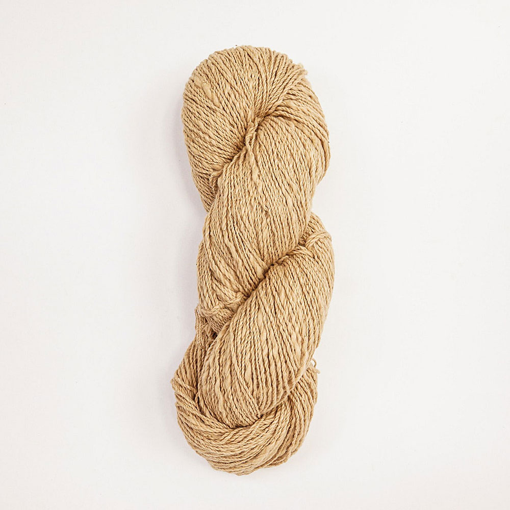 ガラ紡糸417／2番手糸［100］茶綿