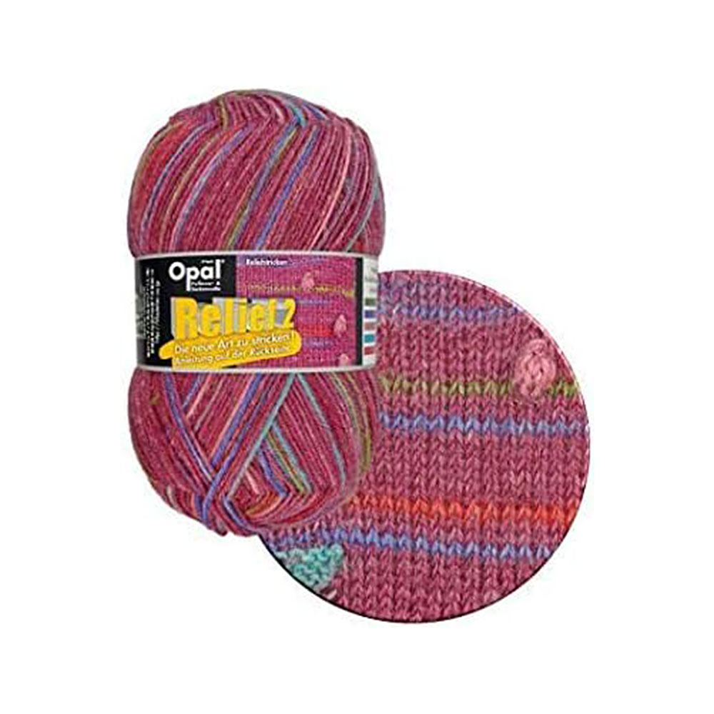 オパール レリーフ2［9661］紫・青系段染50g