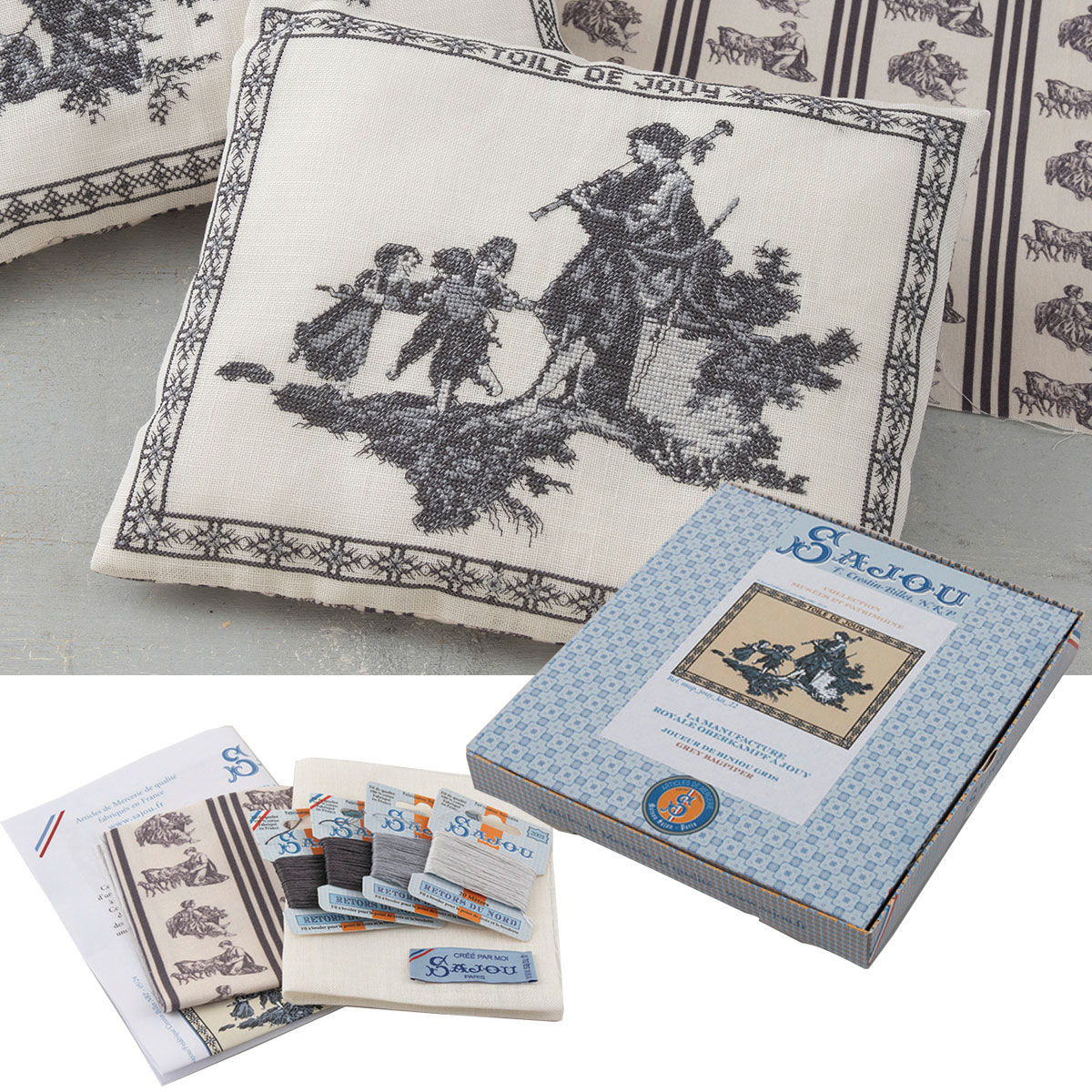 SAJOU（サジュー）トワルドジュイ物語クッションキット［ビニウ］