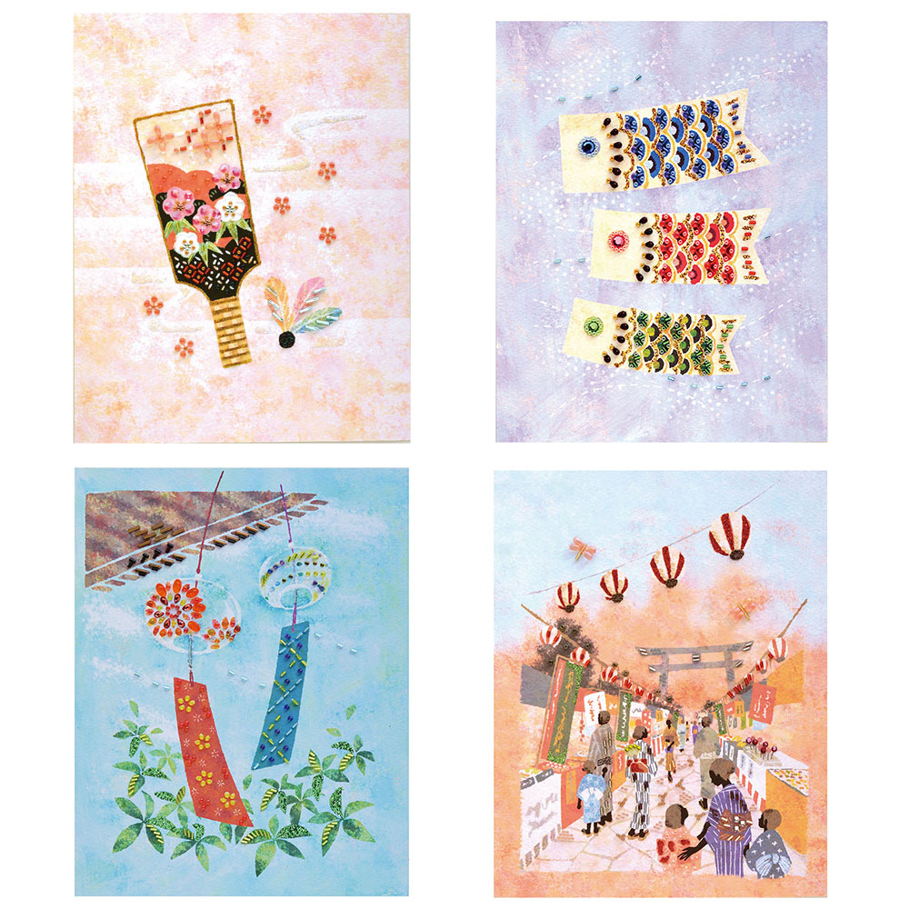 ＊日本のビーズデコール4種セット