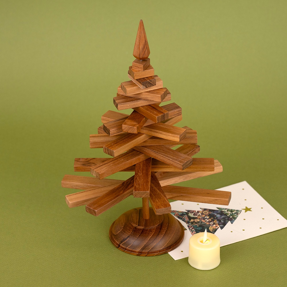 ウッドクリスマスツリー