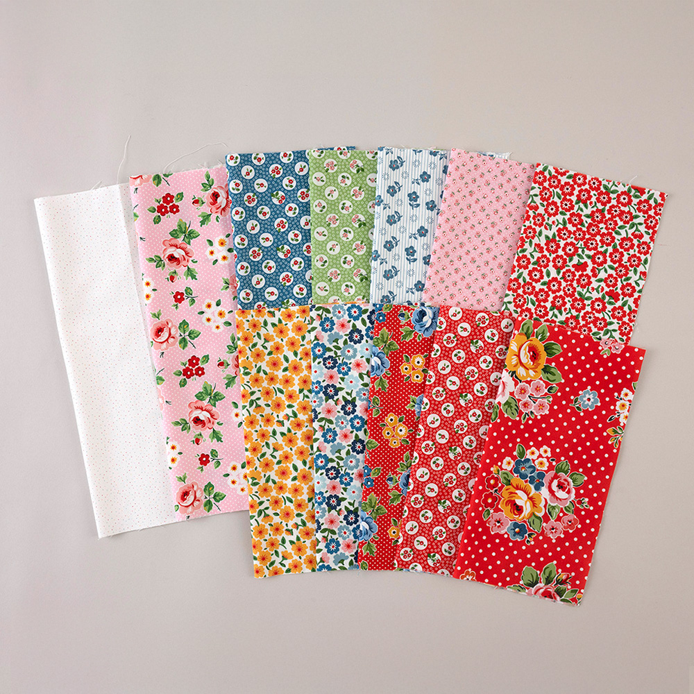 Poppie cotton 12枚セット［Flower Market］