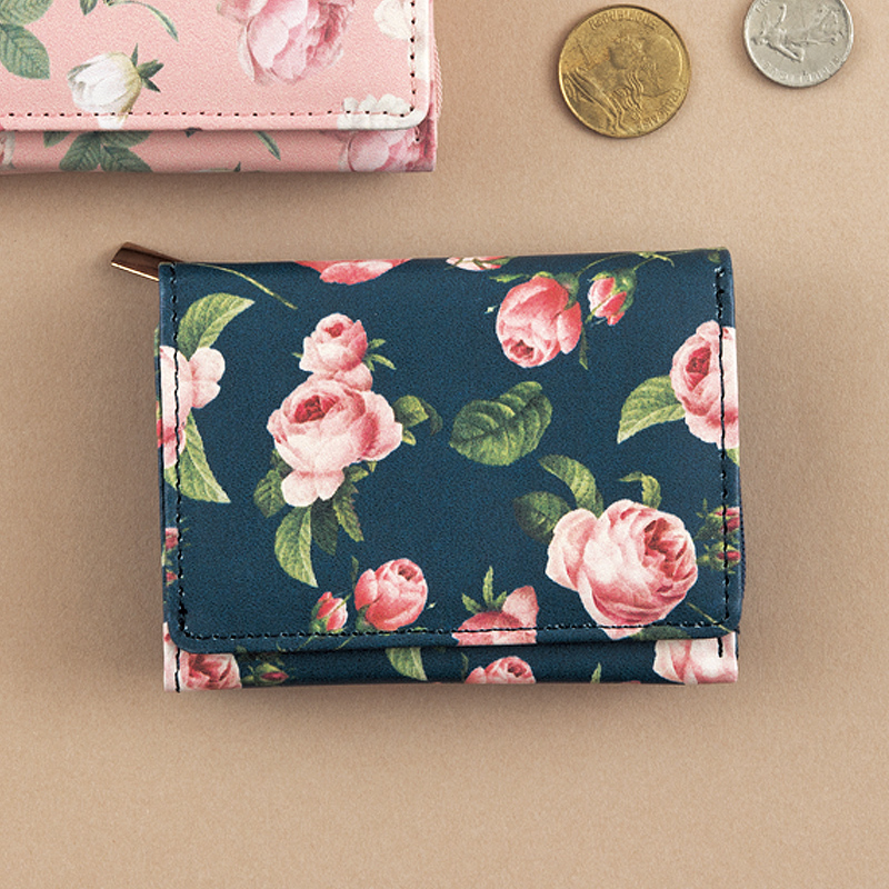 ミニ財布　クラシックブルー