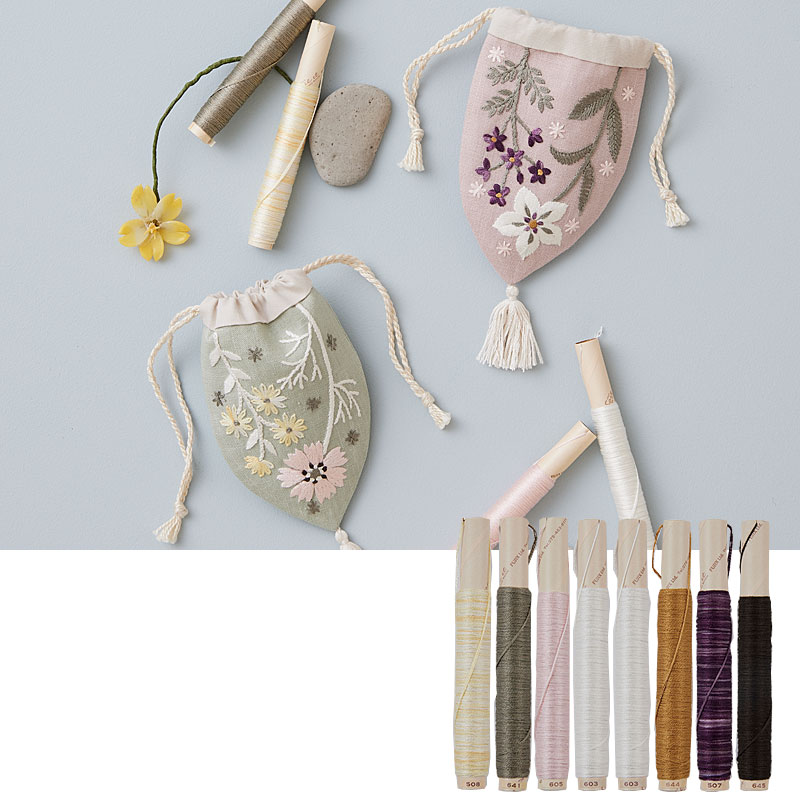 ミニ巾着 糸セット