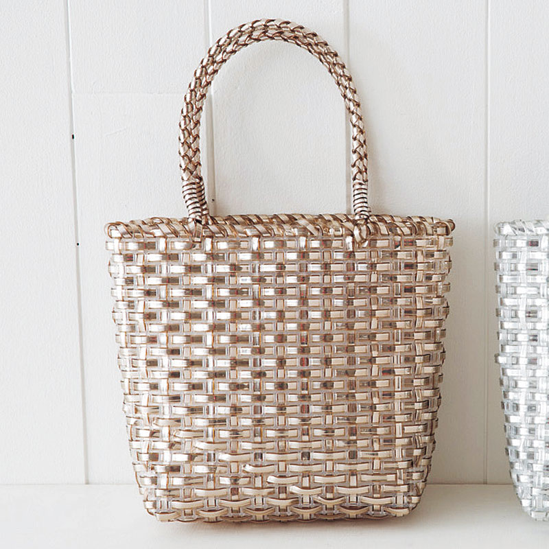 キラキラプチかごバッグ［ゴールド］: キット｜手づくりタウン by 日本