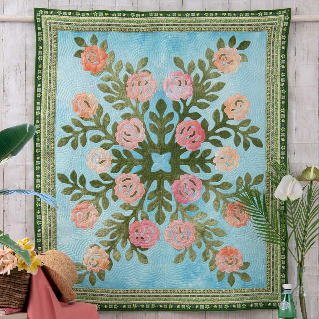 タペストリー　ラハイナのバラ