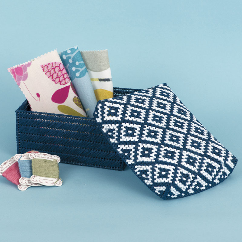 ペーパーヤーンで作るノーマルボックス