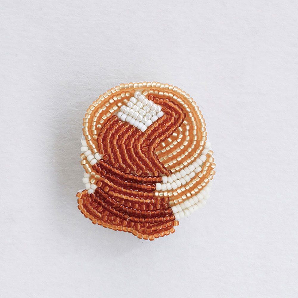 Harapekoブローチ　パンケーキ