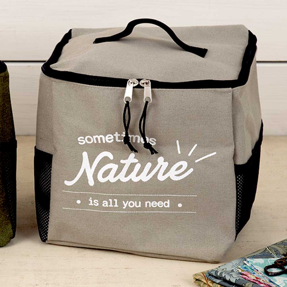 ナチュレル・ストレージバッグ［グレー］