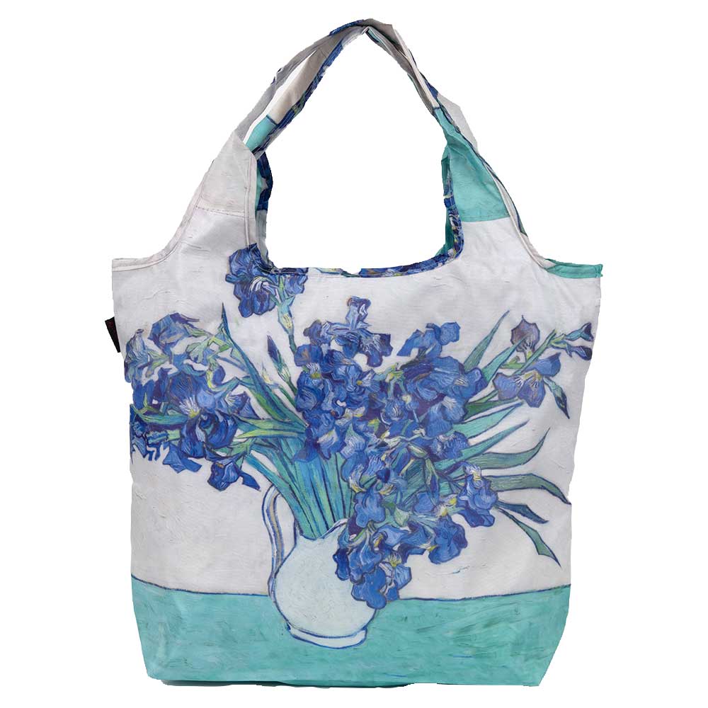 名画クーラーエコバッグ［ゴッホ・アイリスの花瓶］