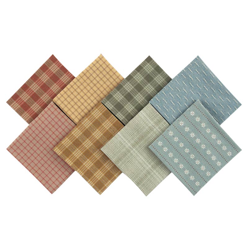 先染めクロス8枚セット［カラフル］