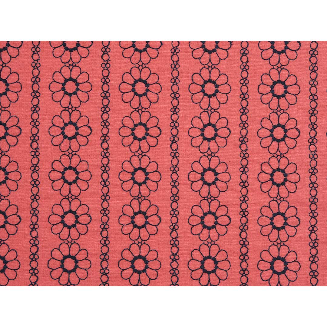 刺しゅうクロス［マーガレット］50ｃｍ単位