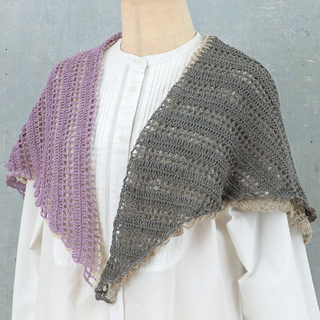 ジグザグエッジストール