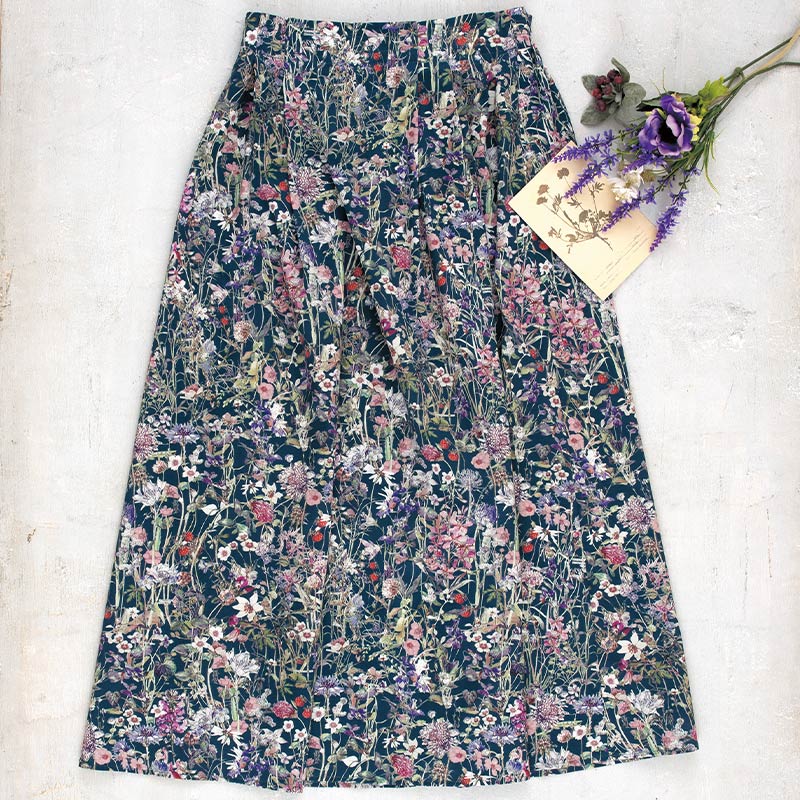 ホビーラホビーレ ハイウエストタックスカート