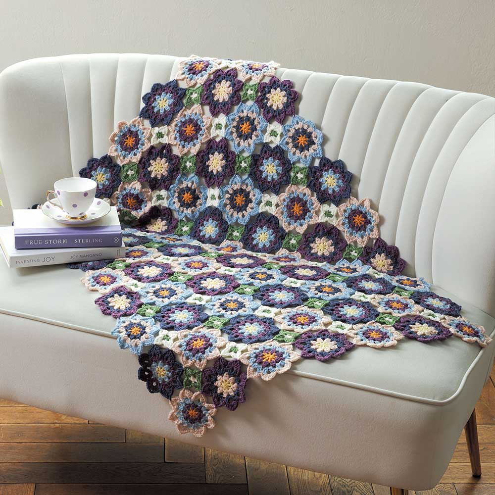 ホビーラホビーレカラフルブランケット［ビオラ］