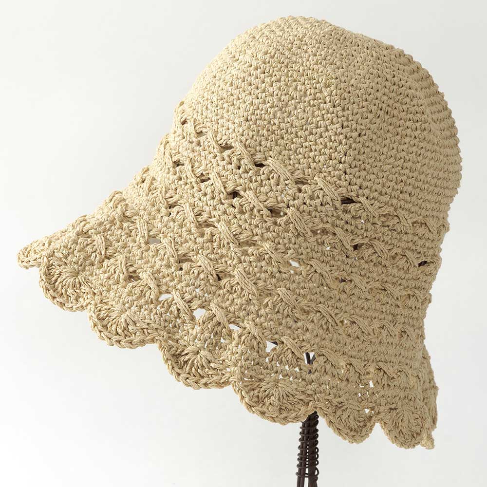 ホビーラホビーレ　クロッシェハット［パピエドゥ］