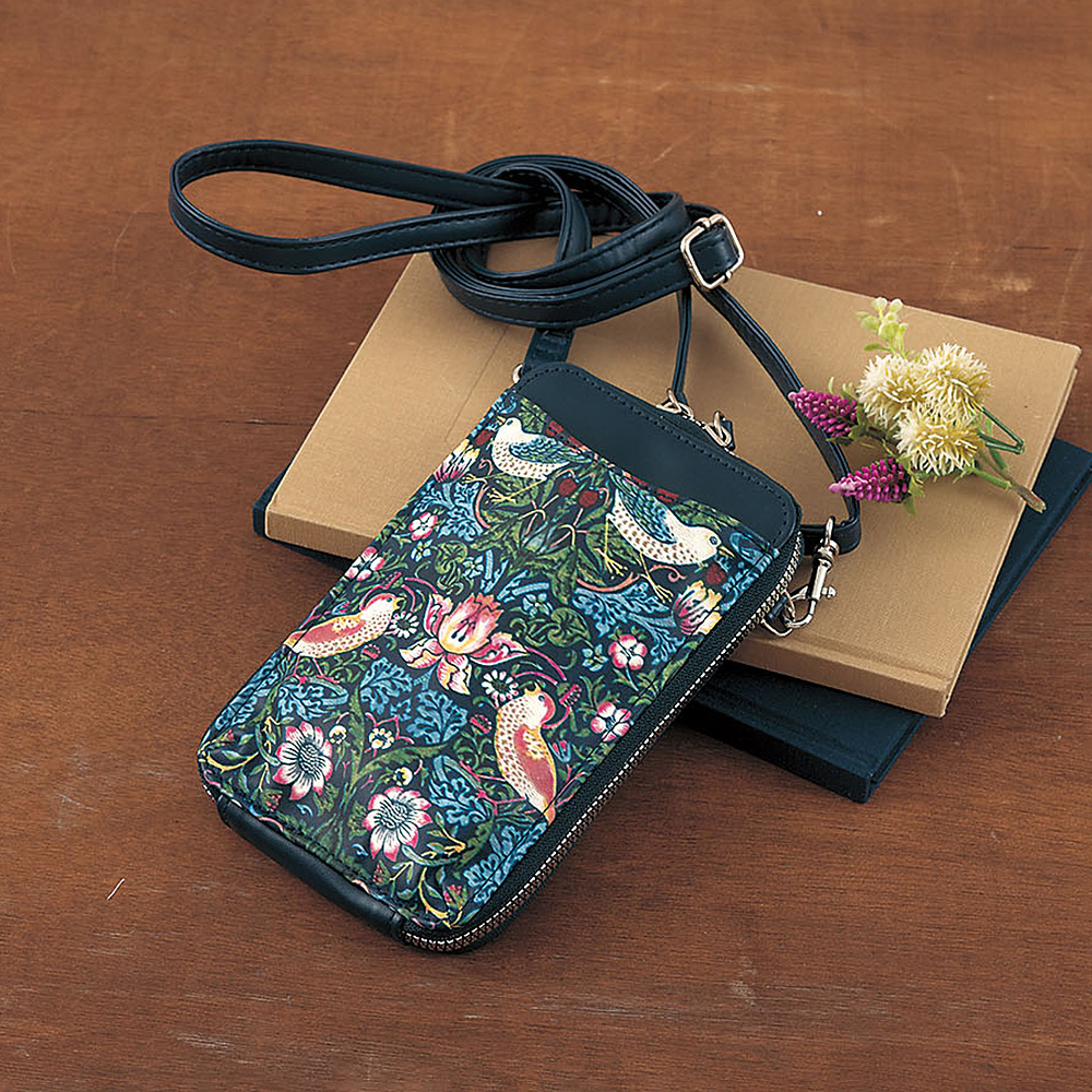 ウィリアム・モリス スマホポシェット