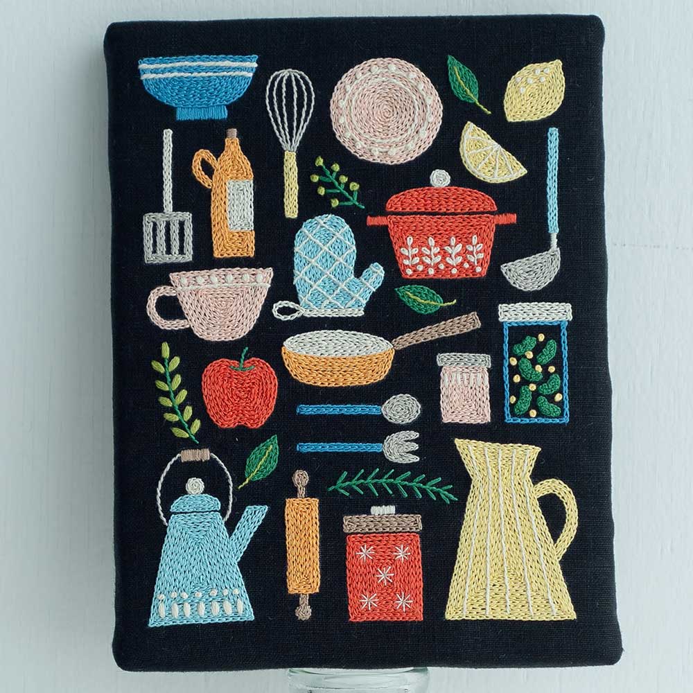 キッチン 『yulaの幸せの刺繍』刺しゅうキットシリーズ