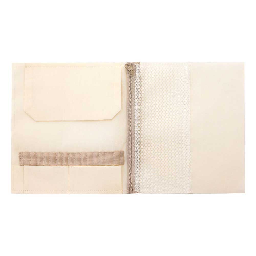 オリジナルに仕上げる かぎ針ケース［生成り］