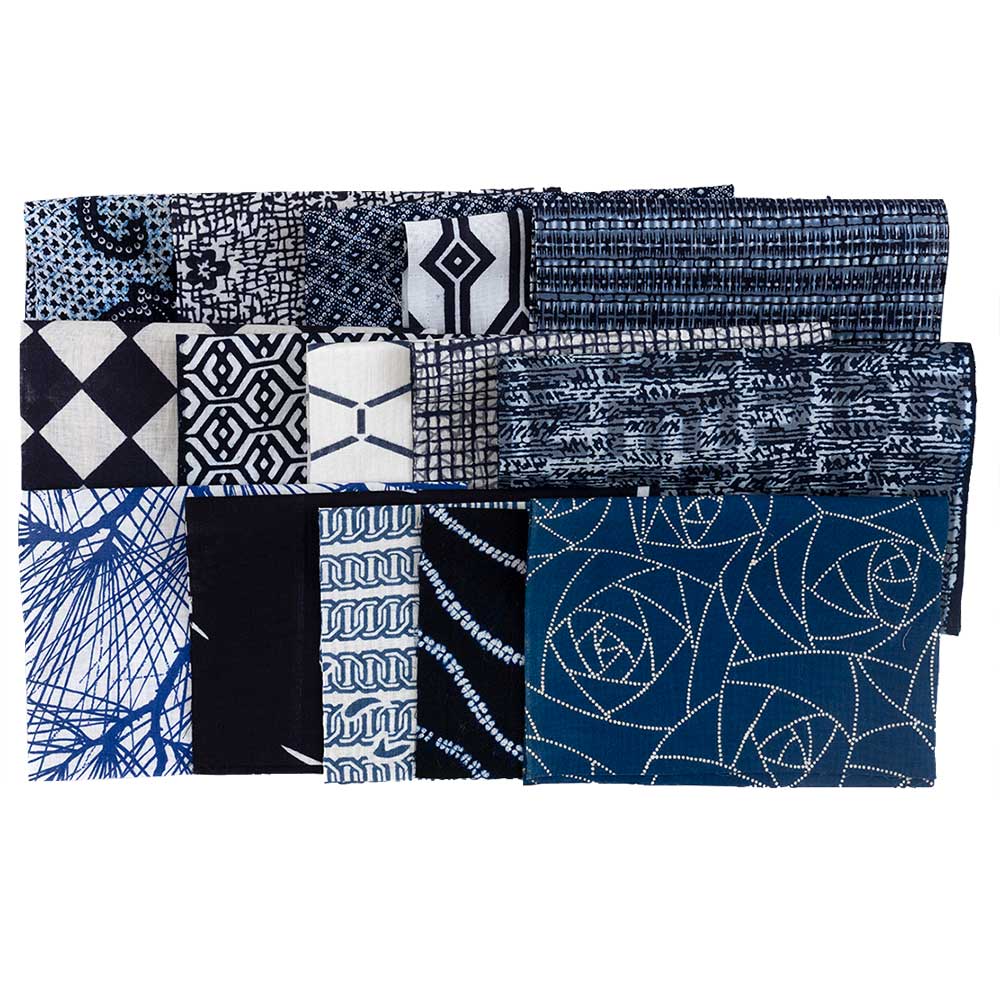 藍染浴衣15枚セット