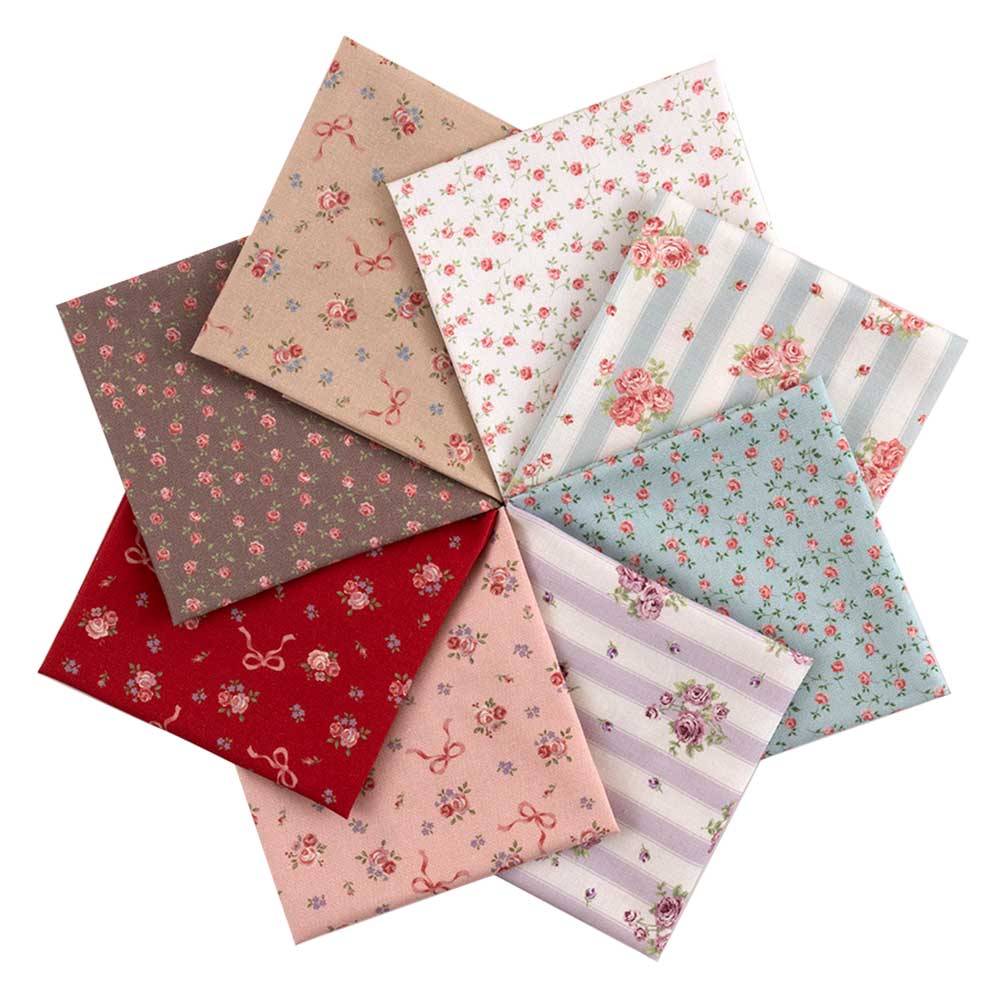 ロマンティックフラワー 8枚セット