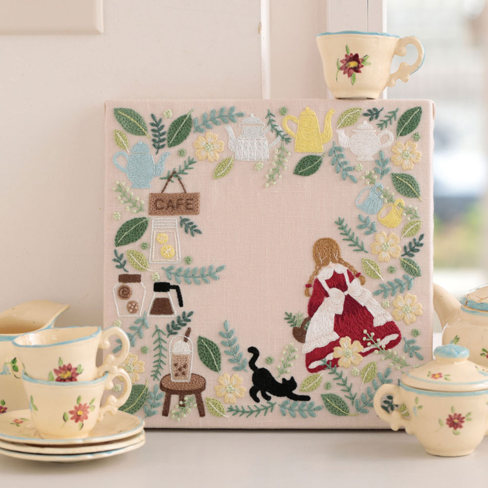 「森のカフェ」糸セット