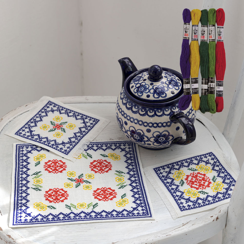 「コースターとドイリー」糸セット