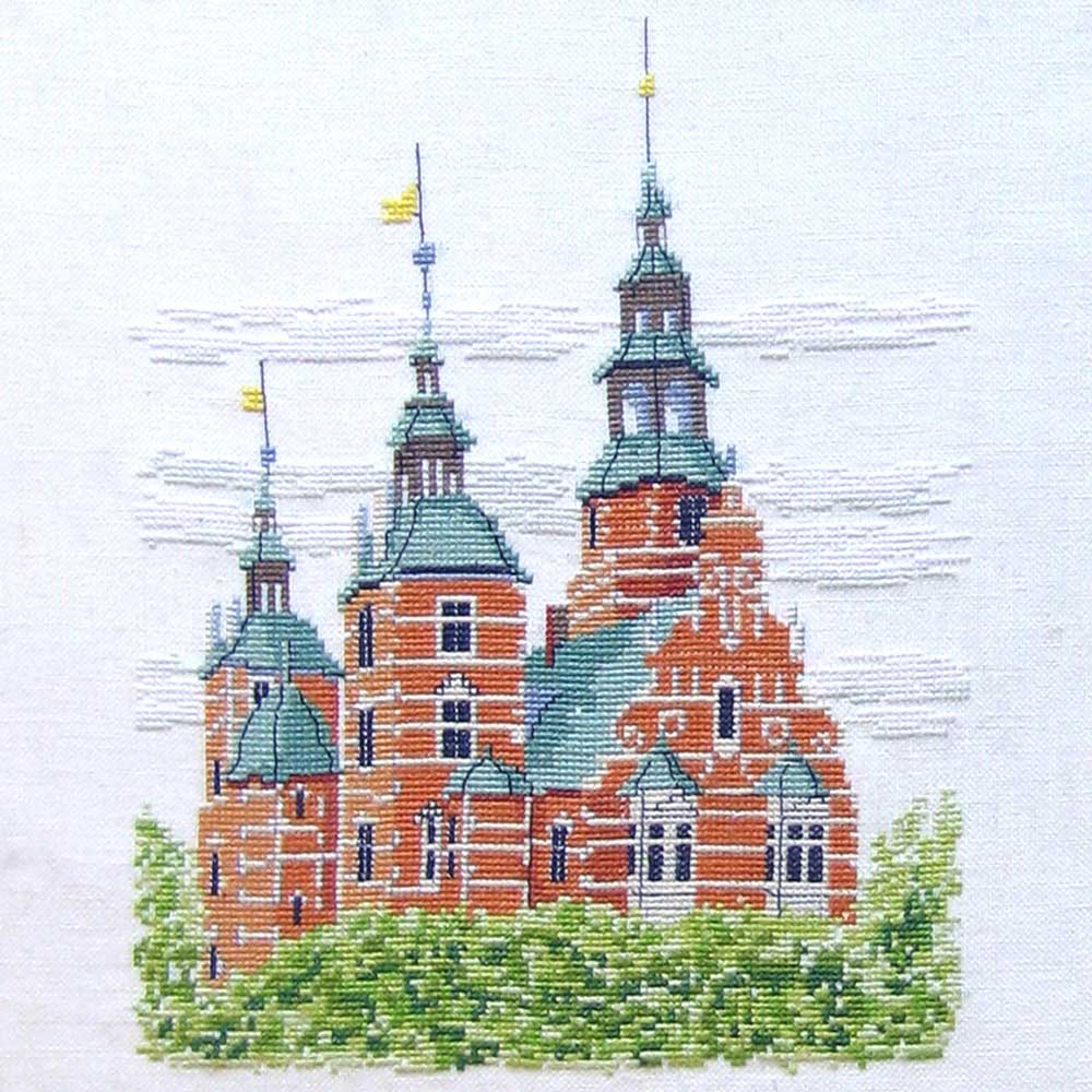 クロスステッチキット［ローゼンボー城］