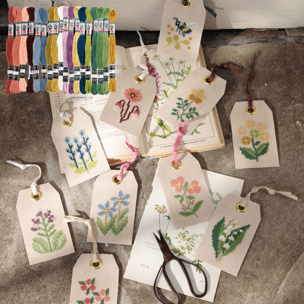 「名もなき花のフラワータグ」糸セット