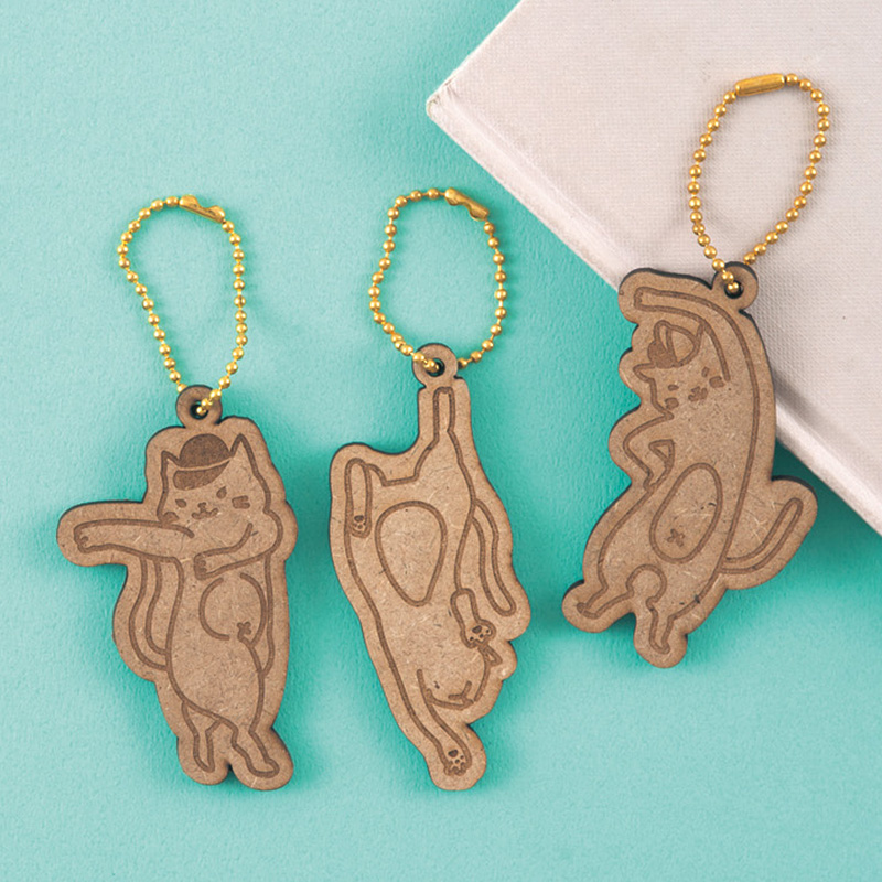 タッチボタンキーホルダー 3個セット