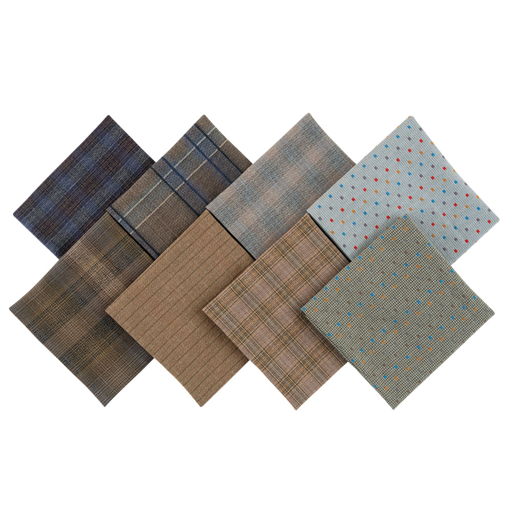 先染めクロス　　8枚セット