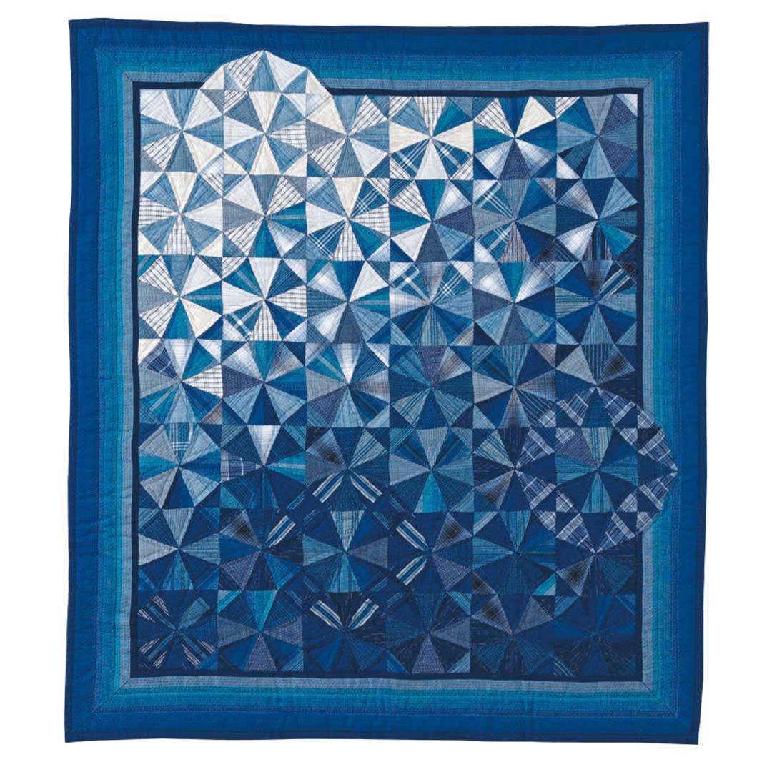 阿波しじら織で作る カレイドスコープタペストリー