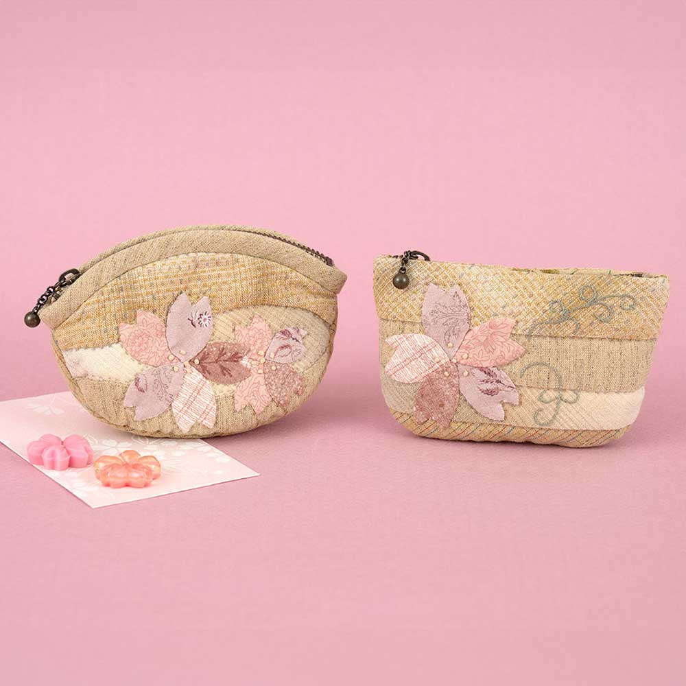 桜のコインケース2個セット