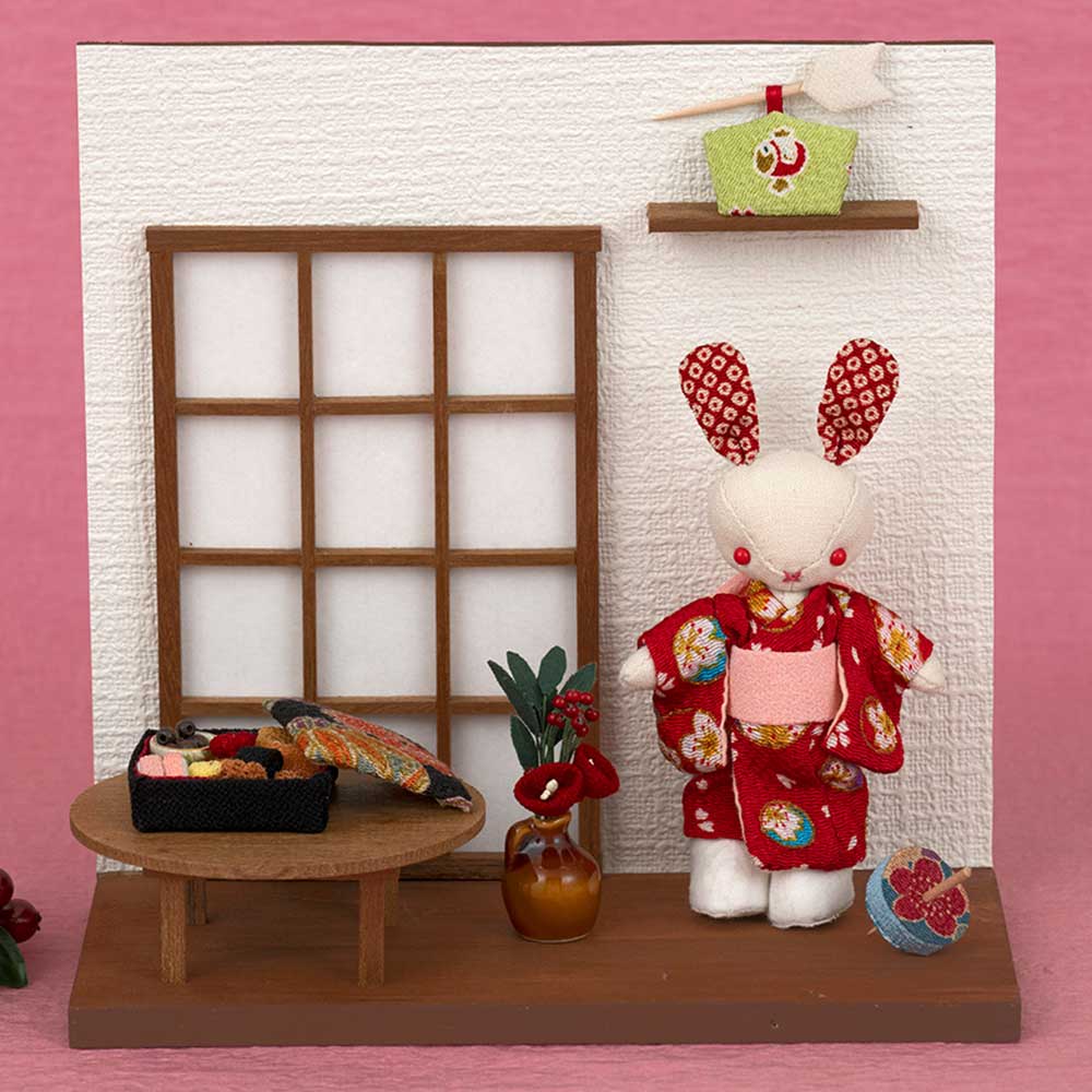 ちびっ子ウサギのお正月