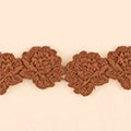 ローズレース ［ブラウン］50cm単位