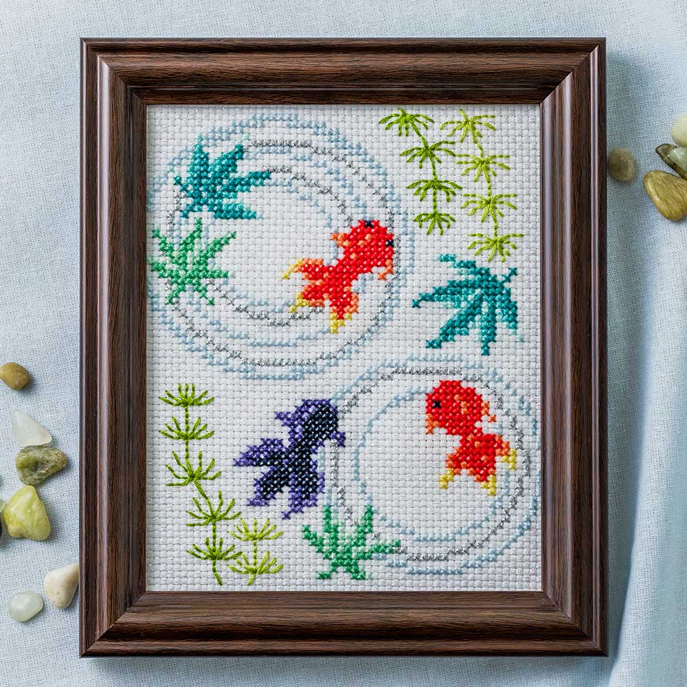 クロスステッチキット［夏涼み］