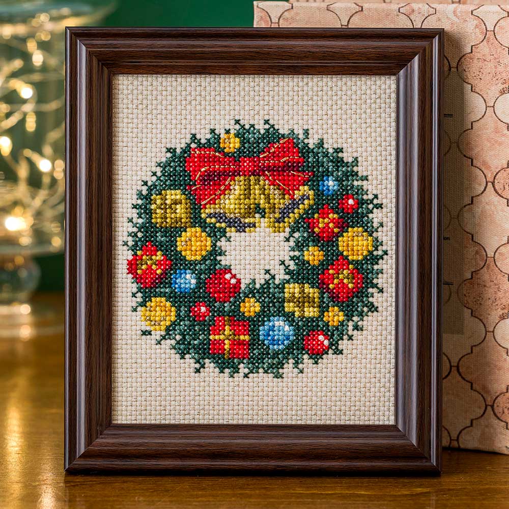 クロスステッチキット［冬のはじまり］