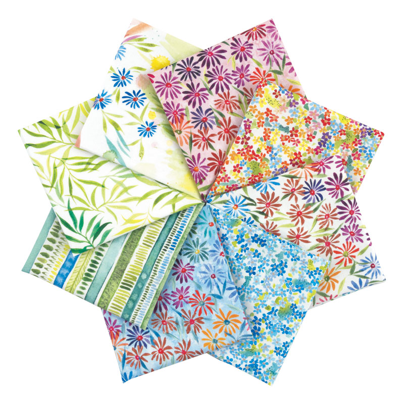 カラフルガーデン　8枚セット