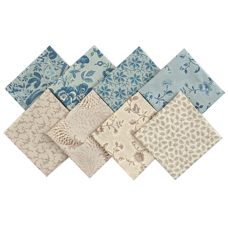 フレンチジェネラルコレクション8枚セット［ペールブルー］