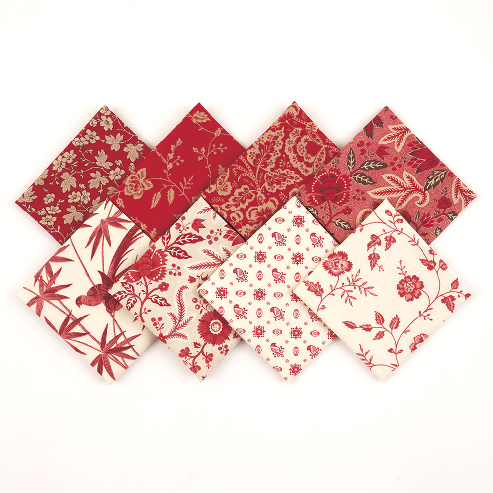 フレンチジェネラルコレクション8枚セット［レッド系］