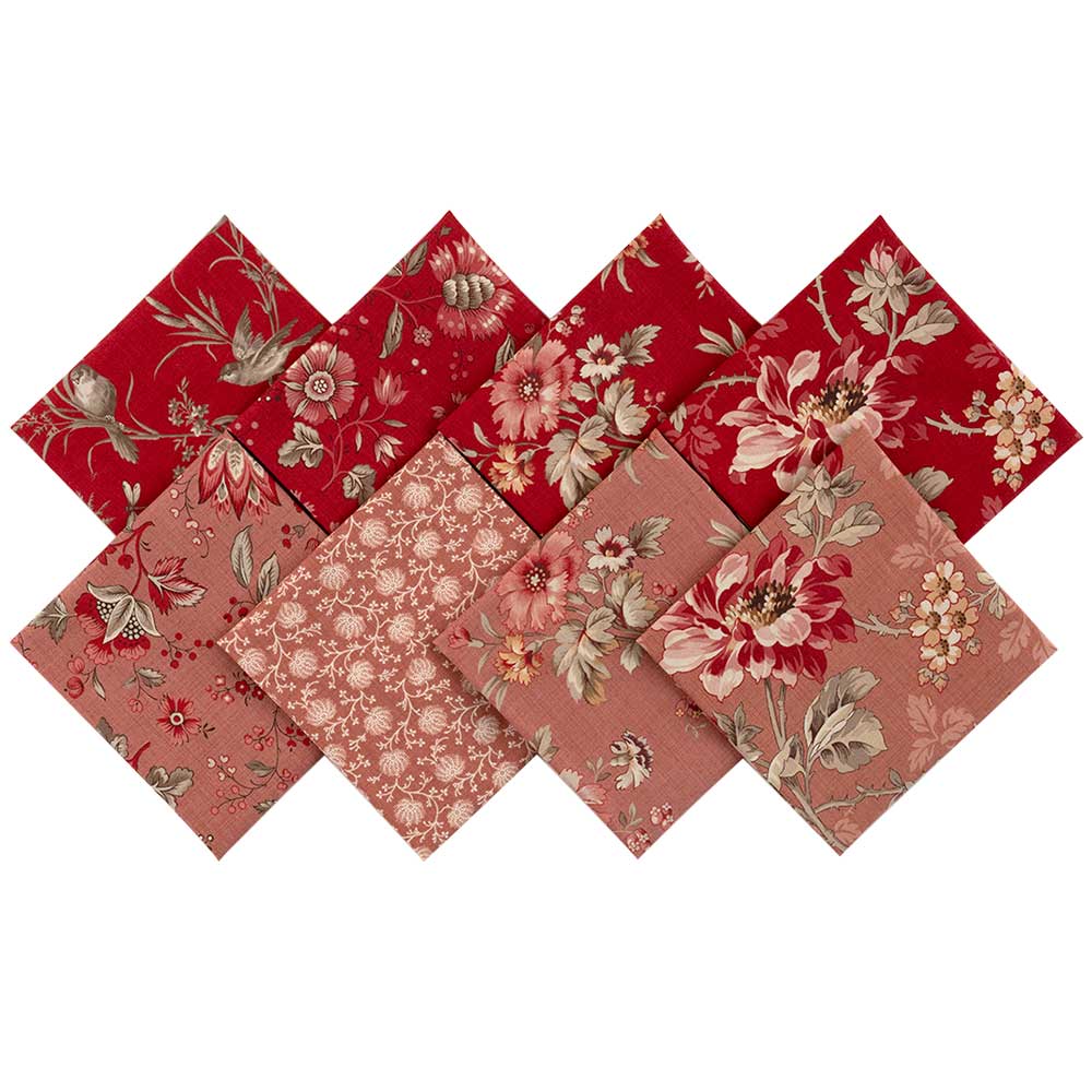 フレンチジェネラルコレクション8枚［レッド系］