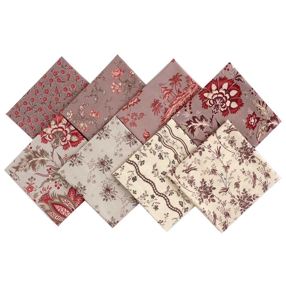 フレンチジェネラルコレクション8枚セット［ラベンダー系］