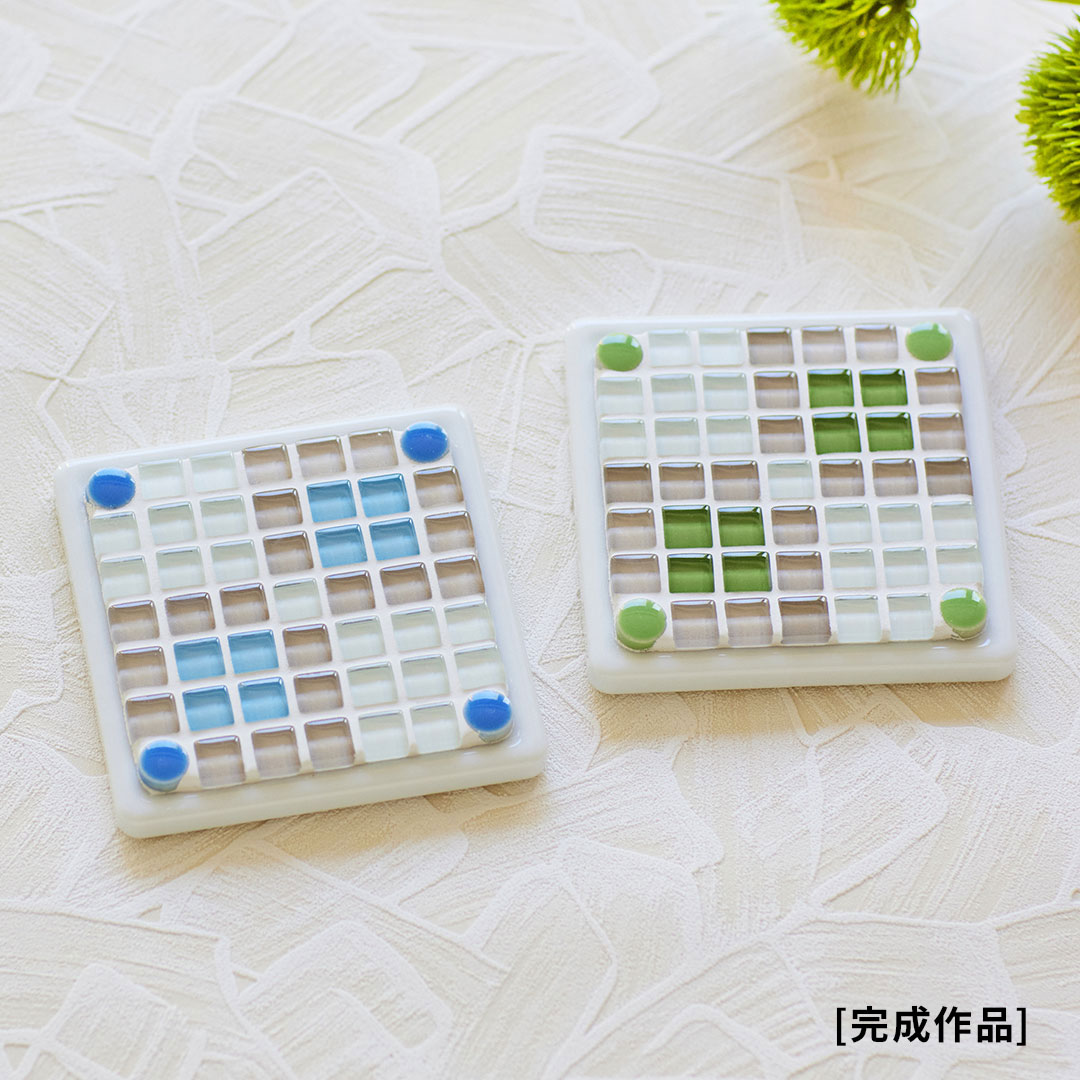【タイルクラフト】タイルでつくるコースター 03リズム キット