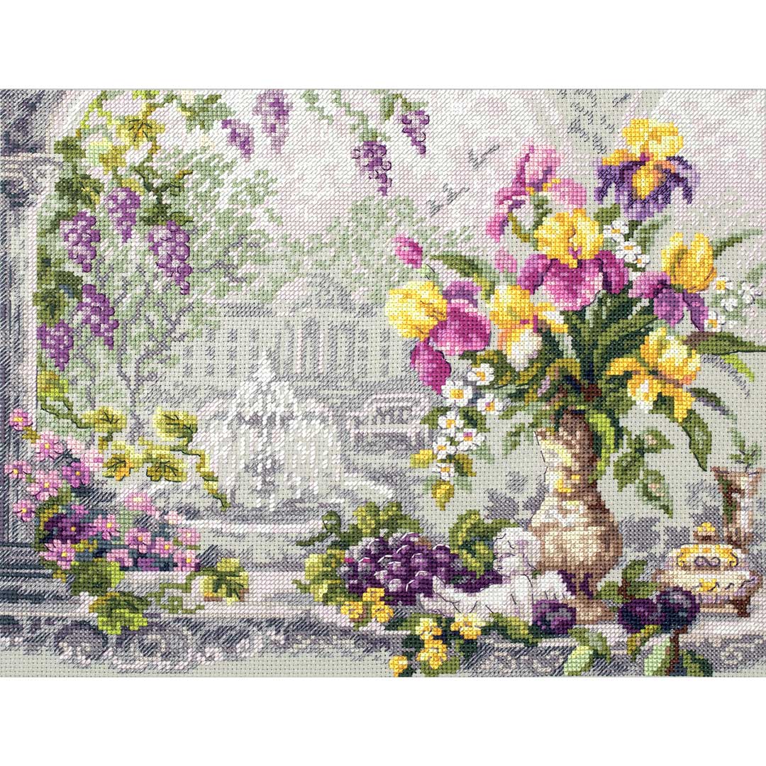 クロスステッチキット「ホワイトナイトロマンス」